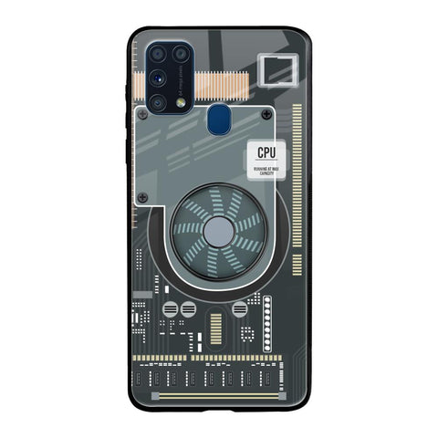Motherboard Circuit Glossy Case for Samsung Galaxy M31 Prime