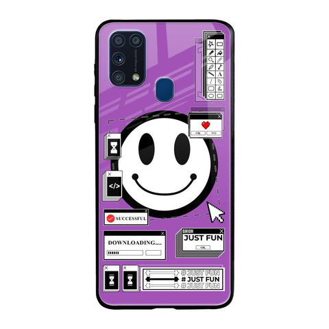 Code with Smile Glossy Case for Samsung Galaxy M31 Prime