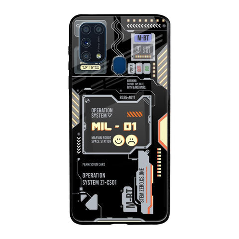 Exposed Parts Glossy Case for Samsung Galaxy M31 Prime