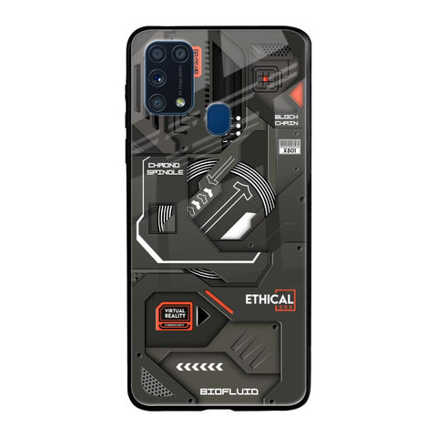 Tech Aesthetics Glossy Case for Samsung Galaxy M31 Prime
