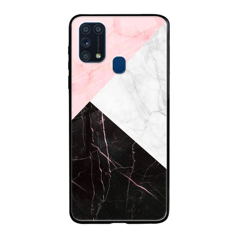 Marble Collage Art Glossy Case For Samsung Galaxy M31 Prime