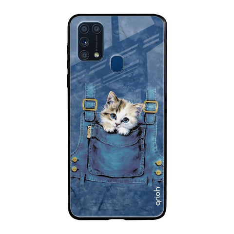 Kitty In Pocket Glossy Case For Samsung Galaxy M31 Prime