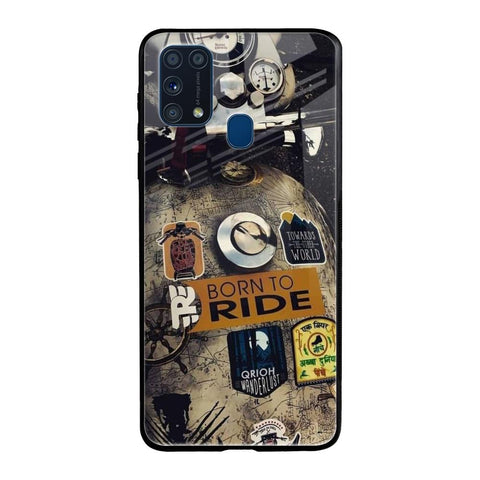 Ride Mode On Glossy Case for Samsung Galaxy M31 Prime