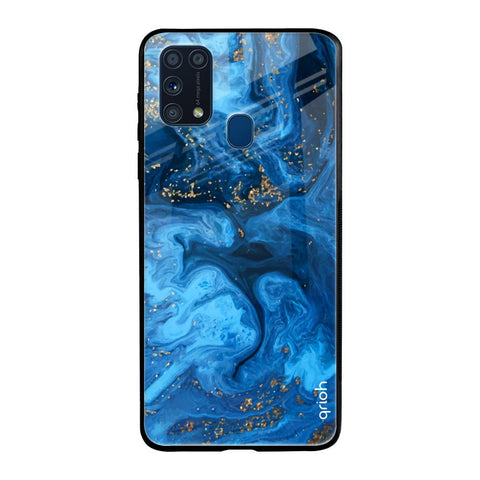 Gold Sprinkle Glossy case for Samsung Galaxy M31 Prime