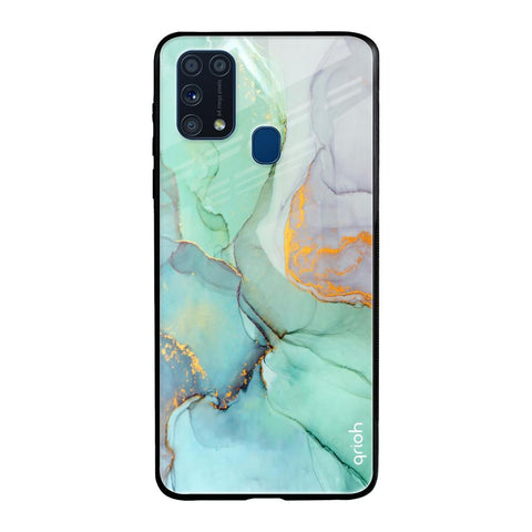 Green Marble Glossy case for Samsung Galaxy M31 Prime