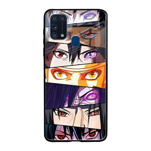 Anime Eyes Glossy Case for Samsung Galaxy M31 Prime