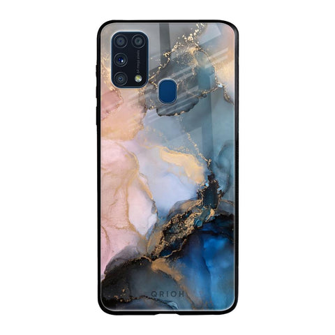 Marble Ink Abstract Glossy Case for Samsung Galaxy M31 Prime