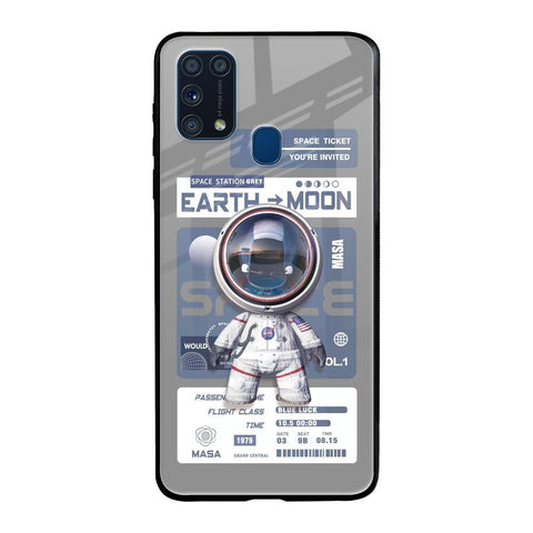 Space Flight Pass Glossy Case for Samsung Galaxy M31 Prime