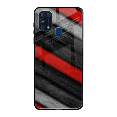 Soft Wooden Texture Glossy Case for Samsung Galaxy M31 Prime