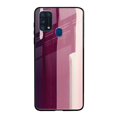 Brush Stroke Art Glossy Case for Samsung Galaxy M31 Prime