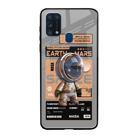 Space Ticket Glossy Case for Samsung Galaxy M31 Prime