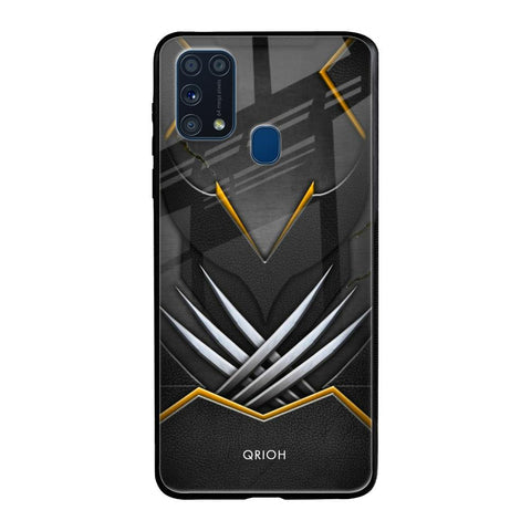 Black Warrior Glossy Case for Samsung Galaxy M31 Prime