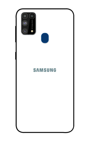 Arctic White Glossy Case for Samsung Galaxy M31 Prime