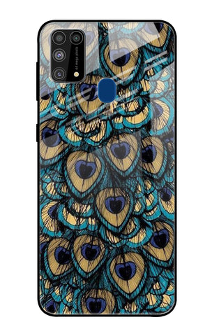 Peacock Feathers Glossy case for Samsung Galaxy M31 Prime
