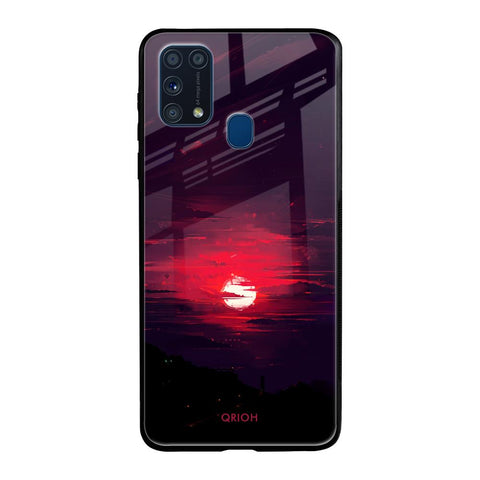 Morning Red Sky Glossy Case For Samsung Galaxy M31 Prime