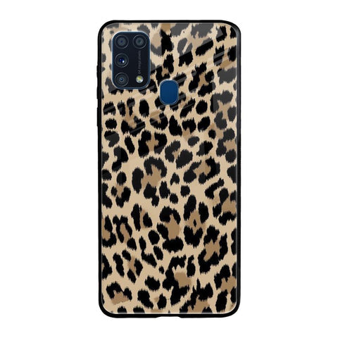 Leopard Seamless Glossy Case For Samsung Galaxy M31 Prime