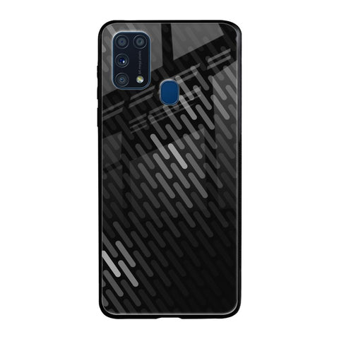 Dark Abstract Pattern Glossy Case For Samsung Galaxy M31 Prime