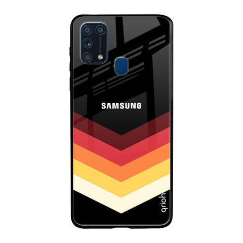 Abstract Arrow Pattern Glossy Case For Samsung Galaxy M31 Prime