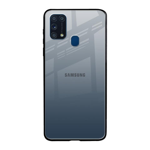 Smokey Grey Color Glossy Case For Samsung Galaxy M31 Prime