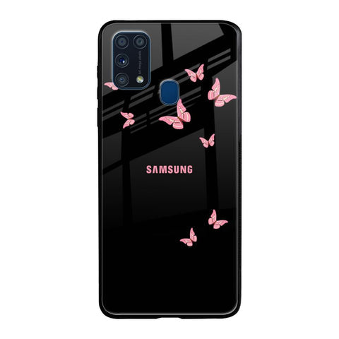 Fly Butterfly Glossy Case for Samsung Galaxy M31 Prime