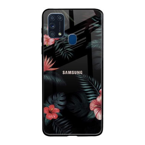 Tropical Art Flower Glossy Case for Samsung Galaxy M31 Prime
