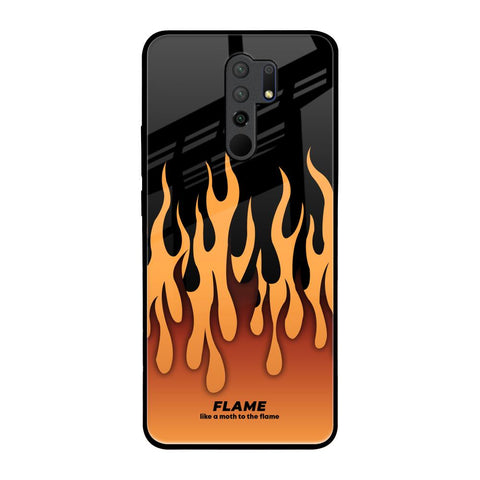 Fire Flame Glossy Case for Poco M2