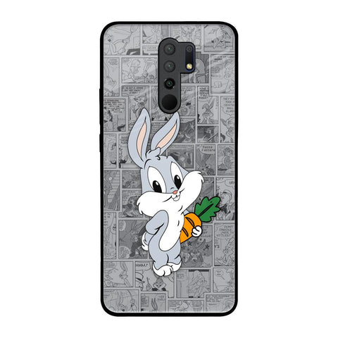 Cute Baby Bunny Glossy Case for Poco M2