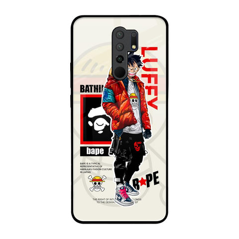 Bape Luffy Glossy Case for Poco M2