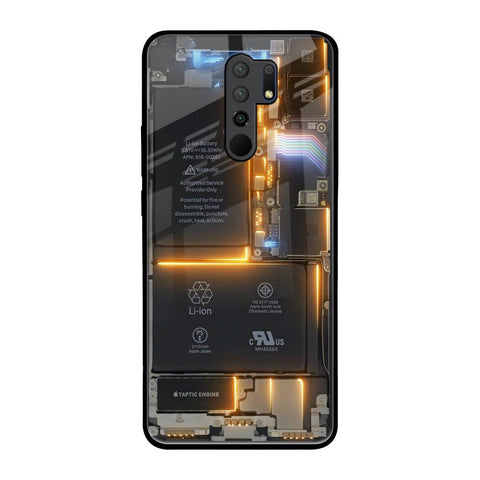 Glow Up Skeleton Glossy Case for Poco M2