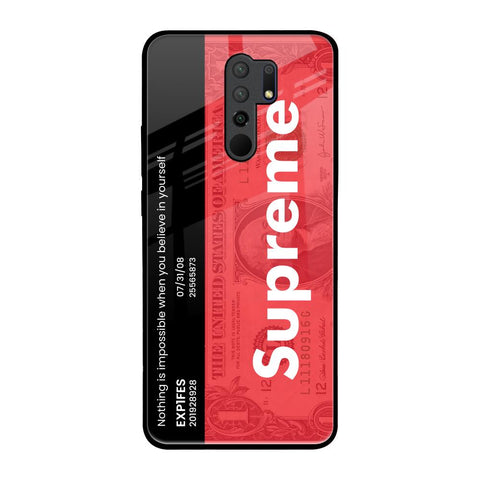 Supreme Ticket Glossy Case for Poco M2