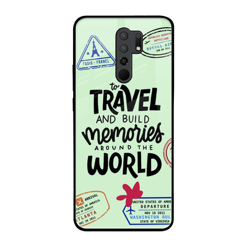 Travel Stamps Glossy Case for Poco M2