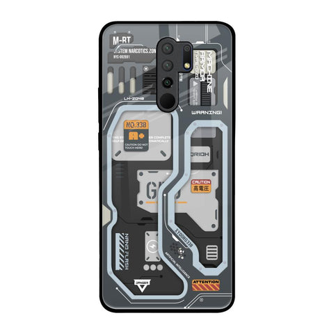 Retro Futuristic Glossy Case for Poco M2