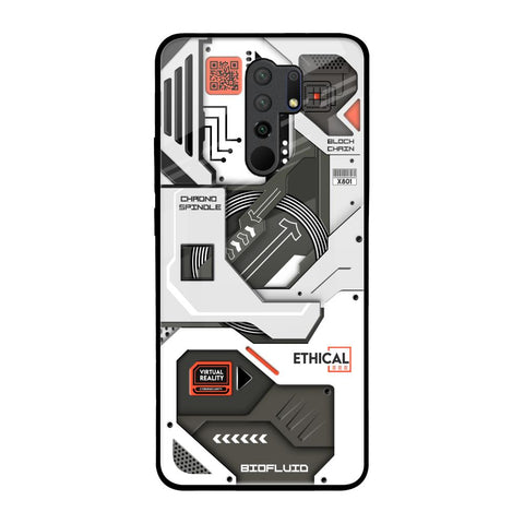 Explore Circuit Glossy Case for Poco M2