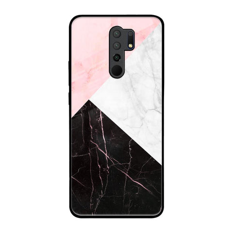 Marble Collage Art Glossy Case For Poco M2