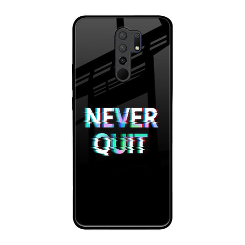 Never Quit Glossy Case For Poco M2