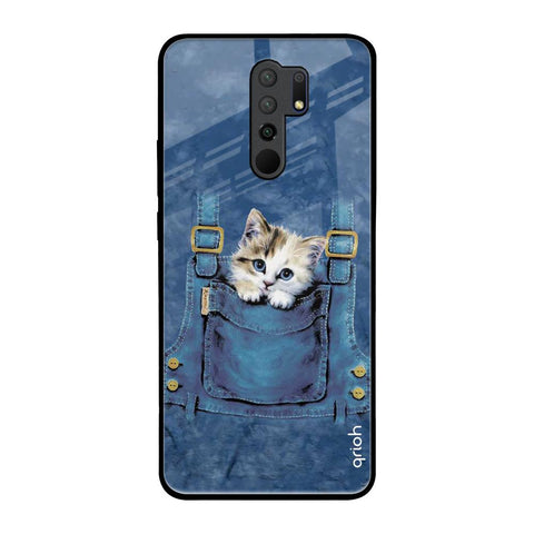 Kitty In Pocket Glossy Case For Poco M2