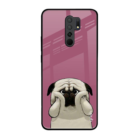 Funny Pug Face Glossy Case For Poco M2