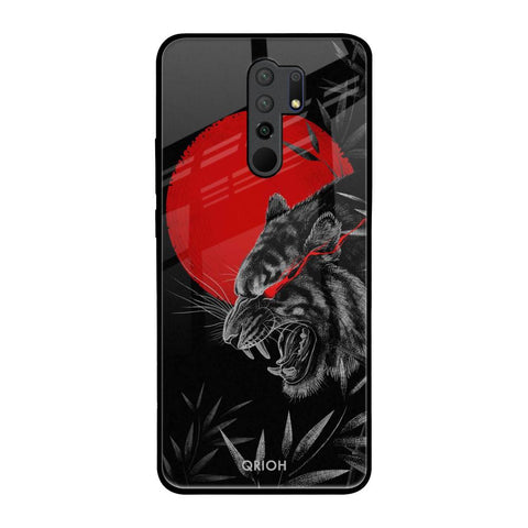 Red Moon Tiger Glossy Case for Poco M2