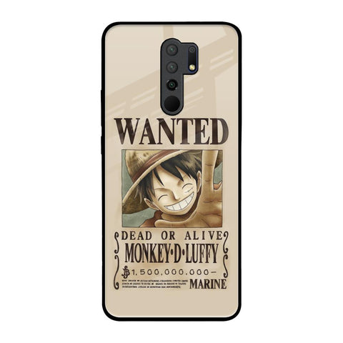 Luffy Wanted Glossy Case for Poco M2