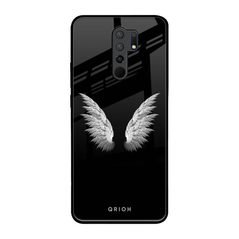 White Angel Wings Glossy Case for Poco M2