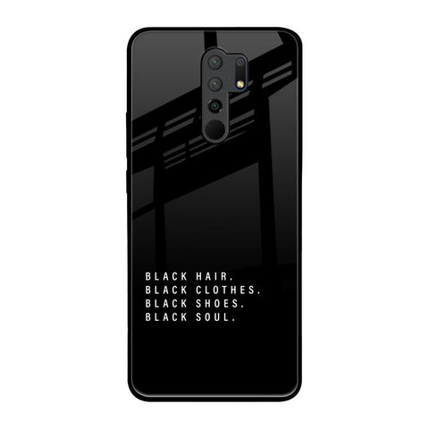 Black Soul Glossy Case for Poco M2