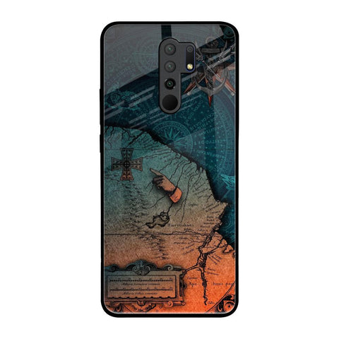 Geographical Map Glossy Case for Poco M2