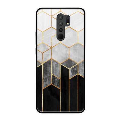 Tricolor Pattern Glossy Case for Poco M2