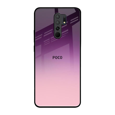 Purple Gradient Glossy case for Poco M2