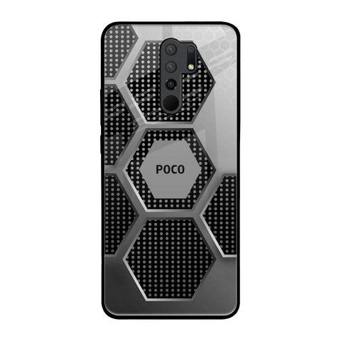 Hexagon Style Glossy Case For Poco M2