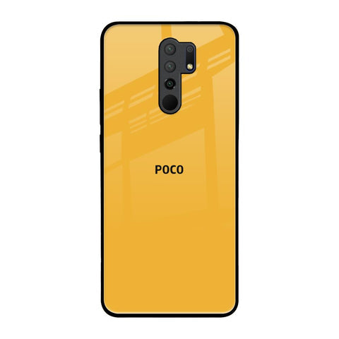 Fluorescent Yellow Glossy case for Poco M2