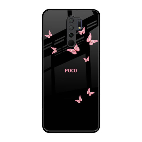 Fly Butterfly Glossy Case for Poco M2