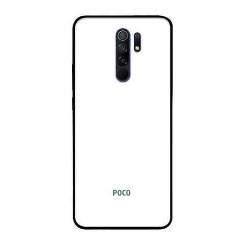 Arctic White Glossy Case for Poco M2