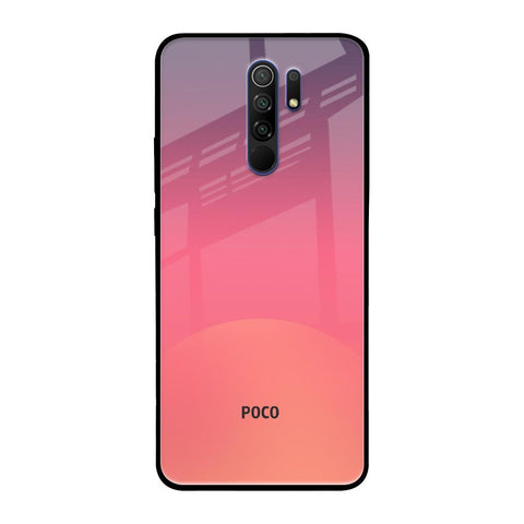 Sunset Orange Glossy Case for Poco M2
