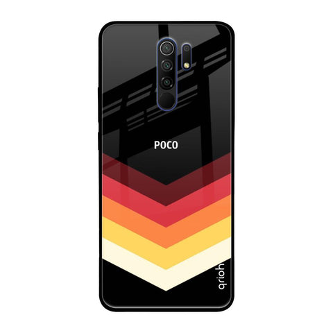 Abstract Arrow Pattern Glossy Case For Poco M2